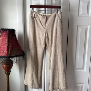 Ann Taylor Beige Wool Trousers